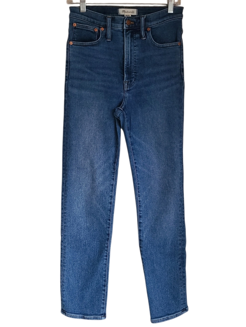 madewell the perfect vintage jeans straight leg size 27